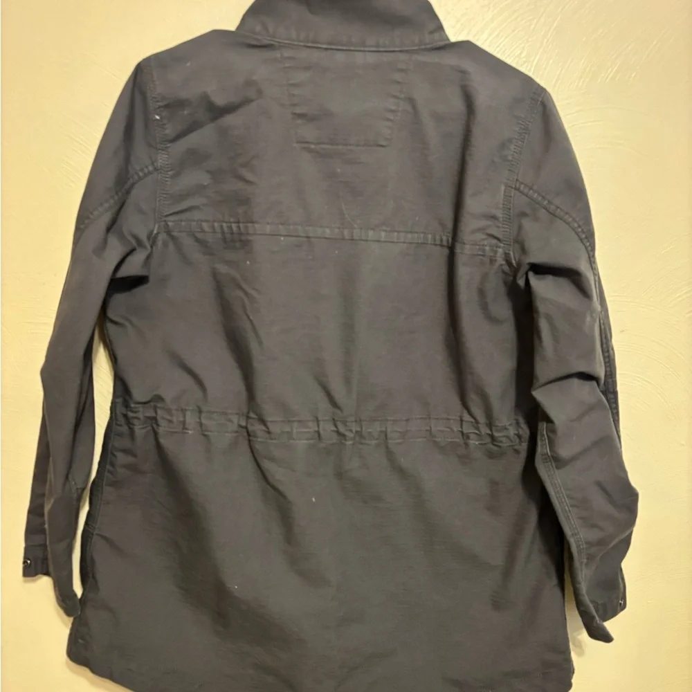 Carhartt Women Gray Utility Field Jacket Snap Zip Lightweight M 8/10 - Picture 10 of 10